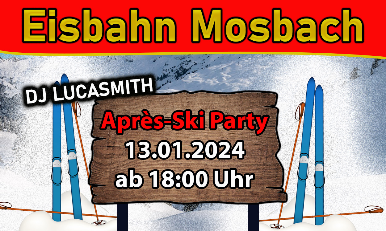 Große Après-Ski-Party mit DJ LUCASMITH 